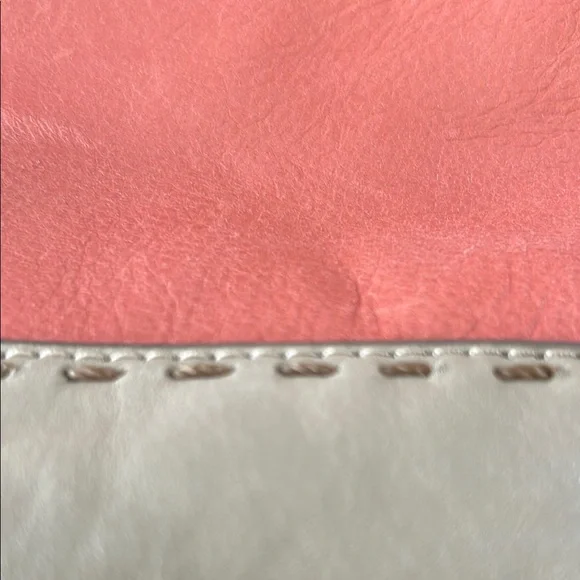 The Sak Pink and Tan Shoulder Bag with Braided Strap - Picture 14 of 14